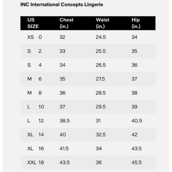 INC International Concepts Apex Lace Bra LARGE - Picture 4 of 7